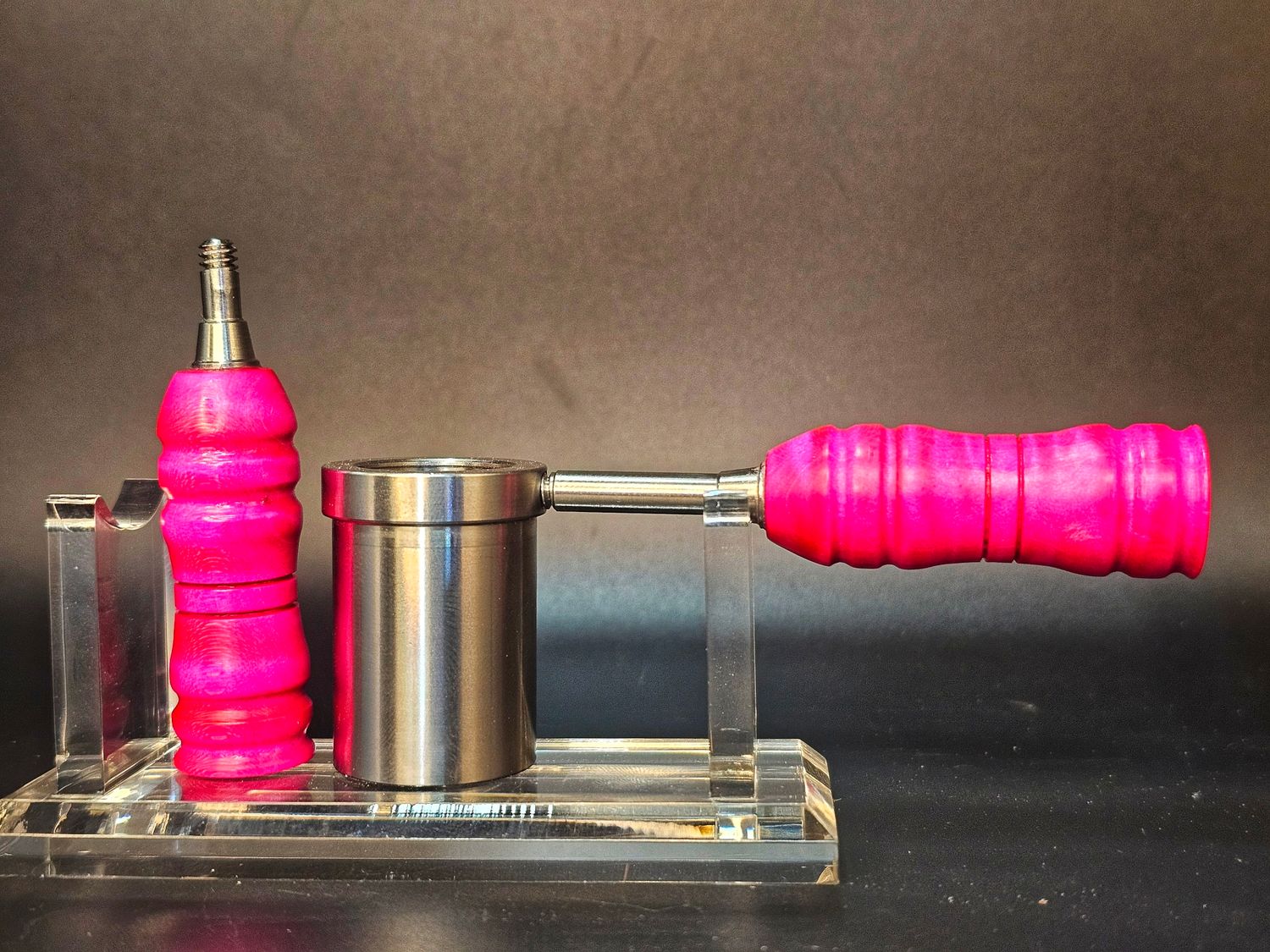 Pink curly maple set