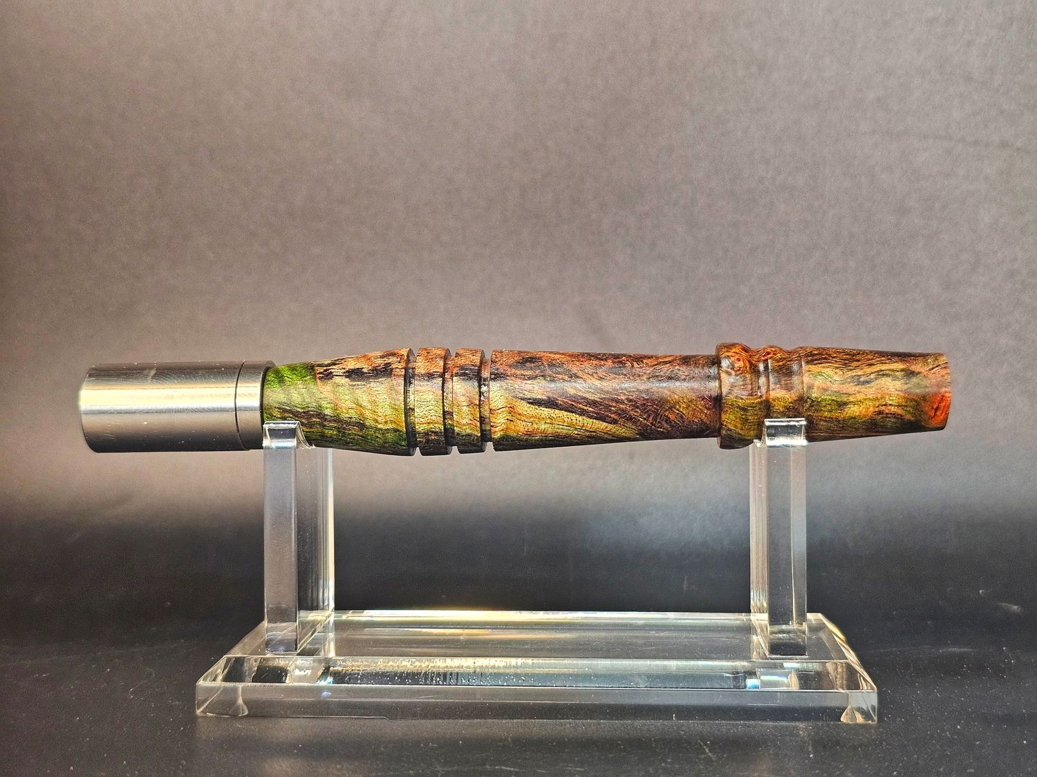 Black/green maple Burl