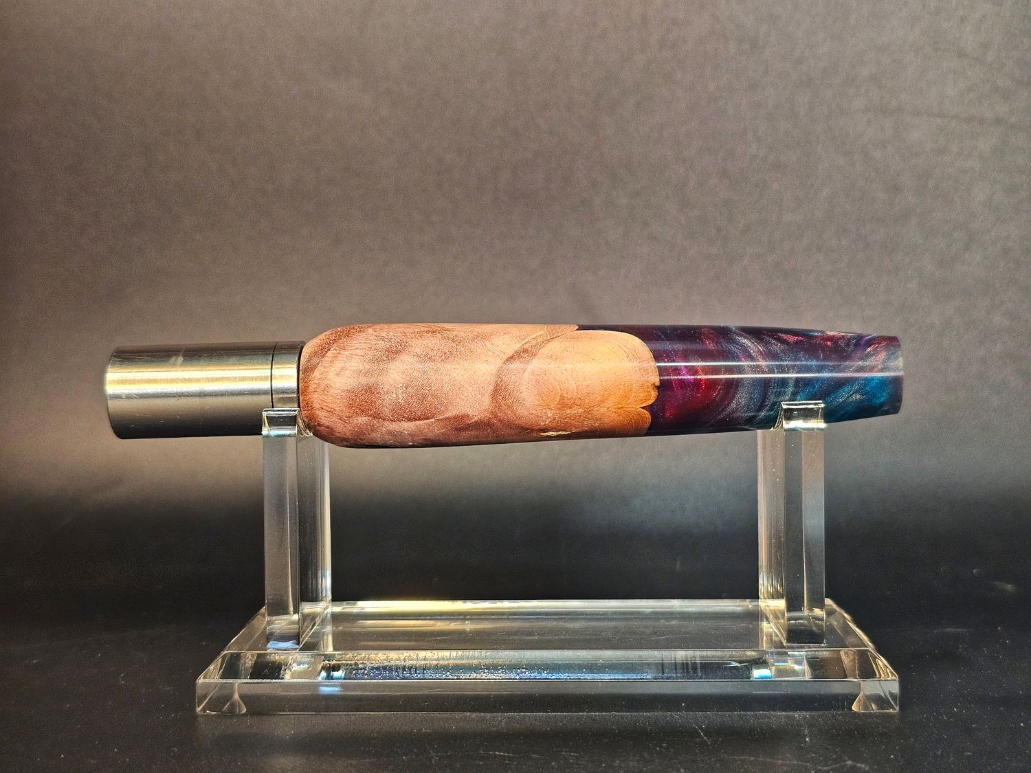 Buckeye Burl and resin