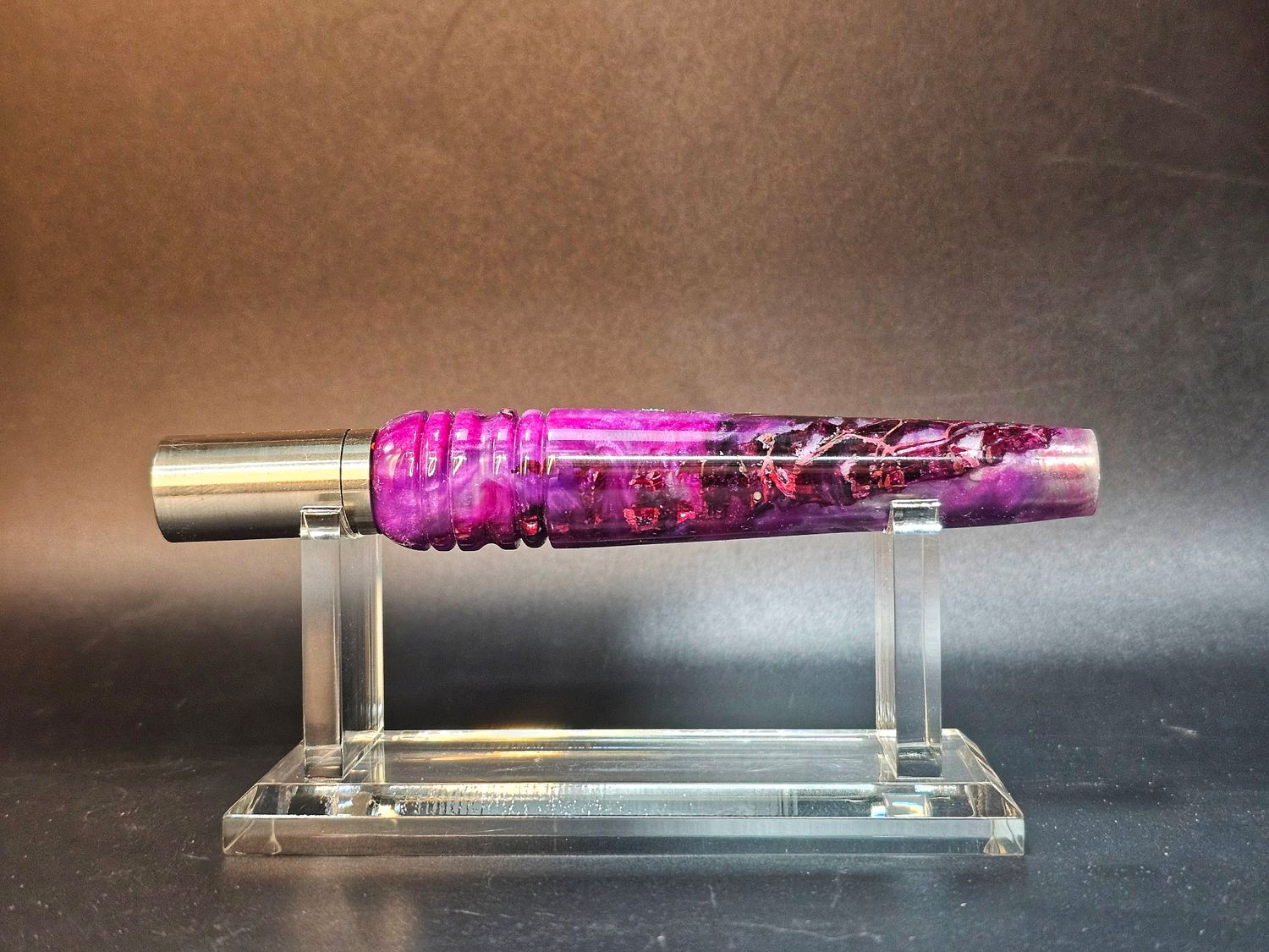 Prickly pear w/ purple resin