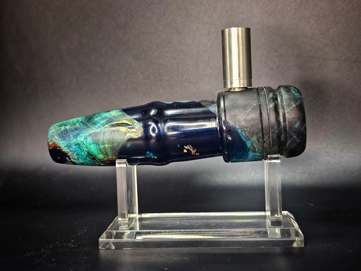 Maple Burl steamroller pipe for stunner