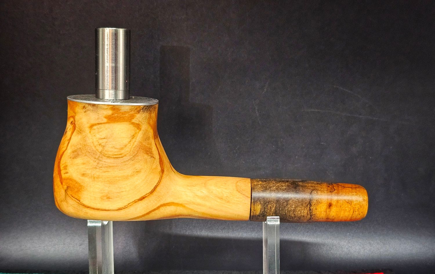 Olivewood and Buckeye Burl 9mm