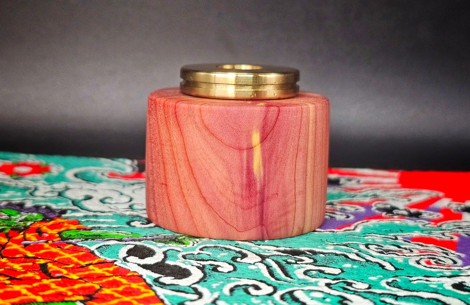 T2 Heatsink W/ red cedar and brass
