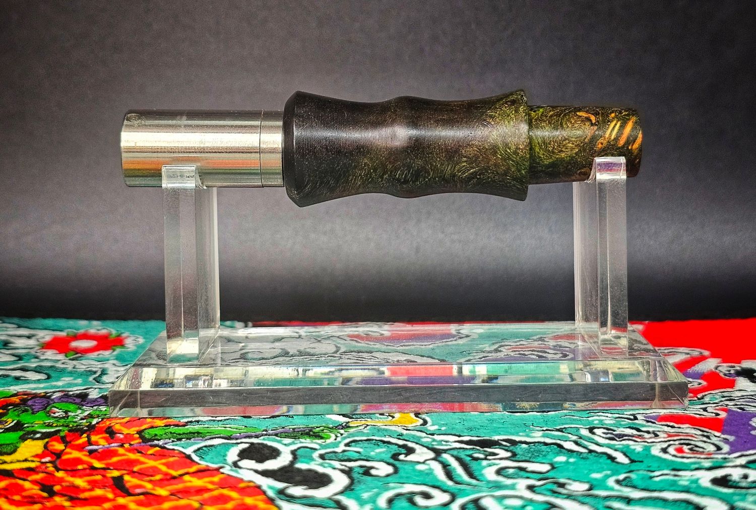 Black/green maple Burl