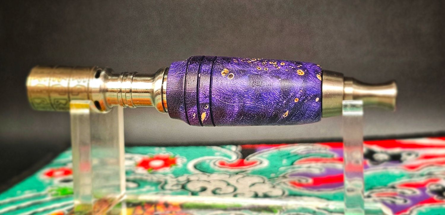Blue box elder Burl