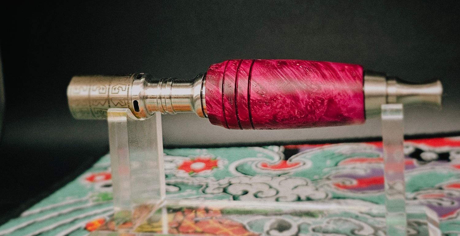 Fuschia box elder burl