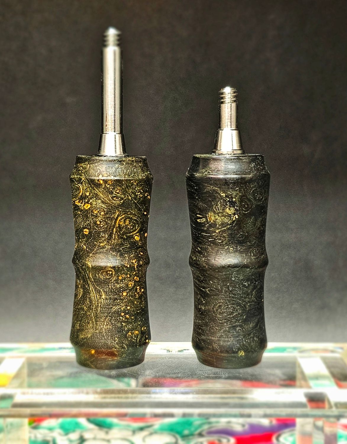 Buckeye burl set