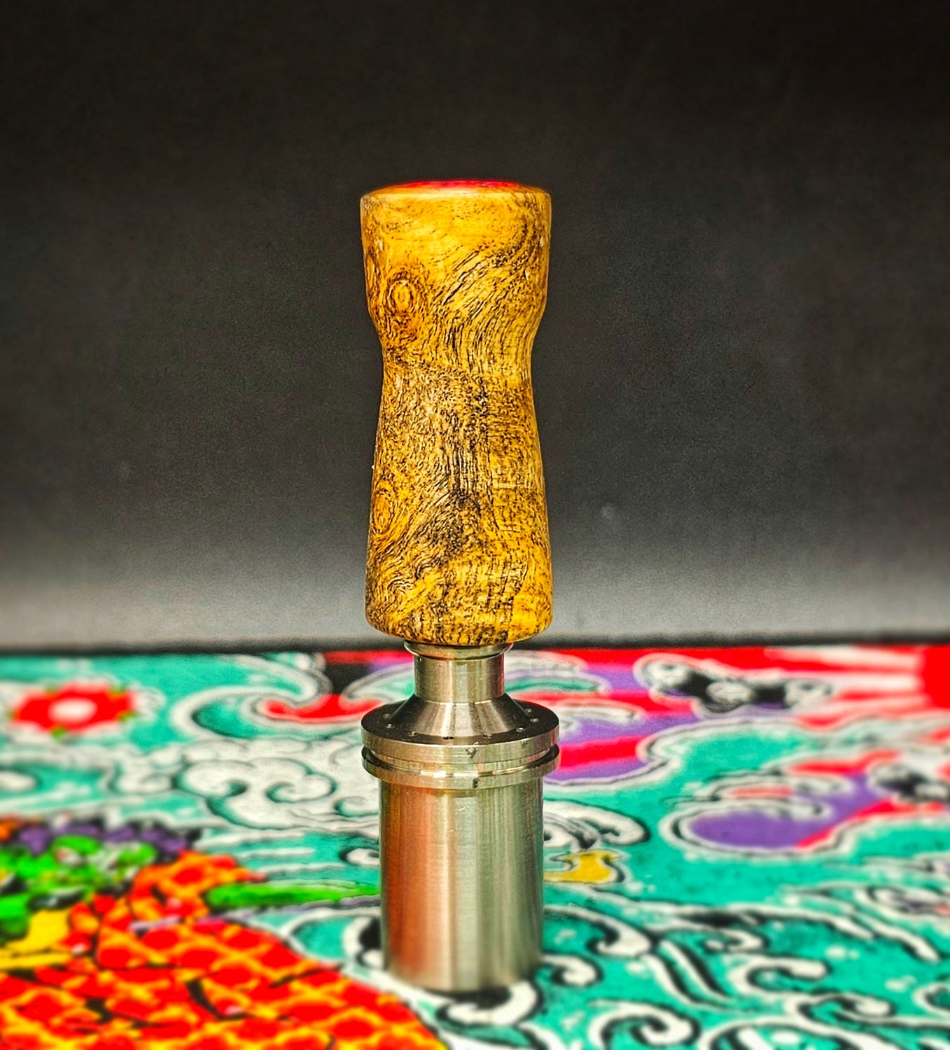 Buckeye burl W/opal