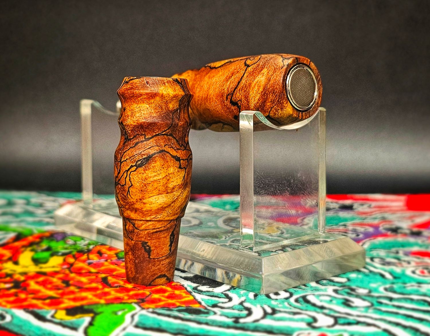 Spalted maple set