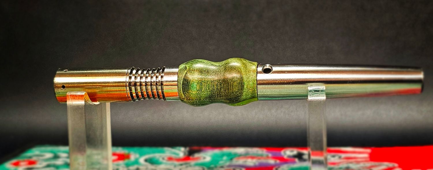 Green maple Burl
