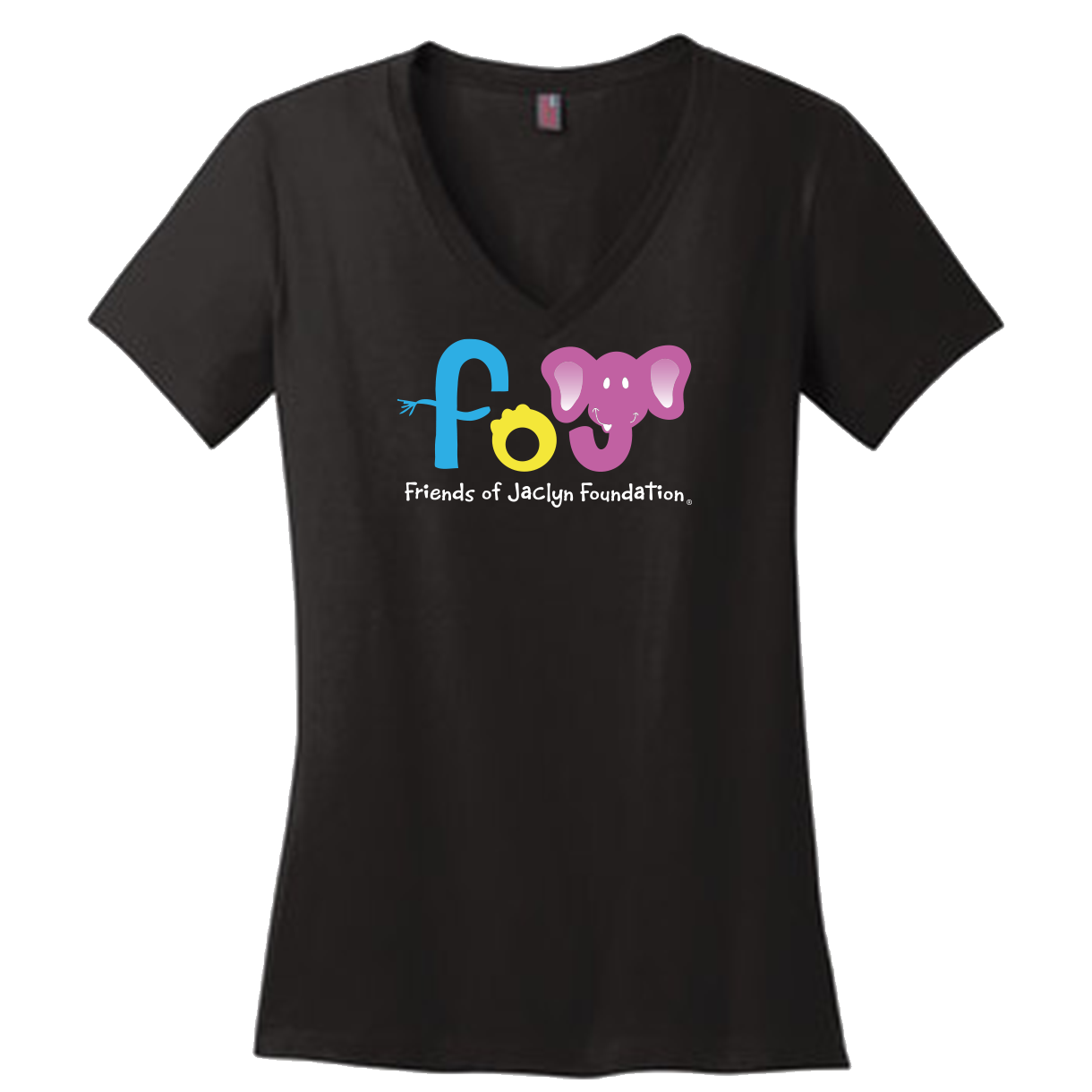 Friends of Jaclyn Ladies V-Neck T-Shirt