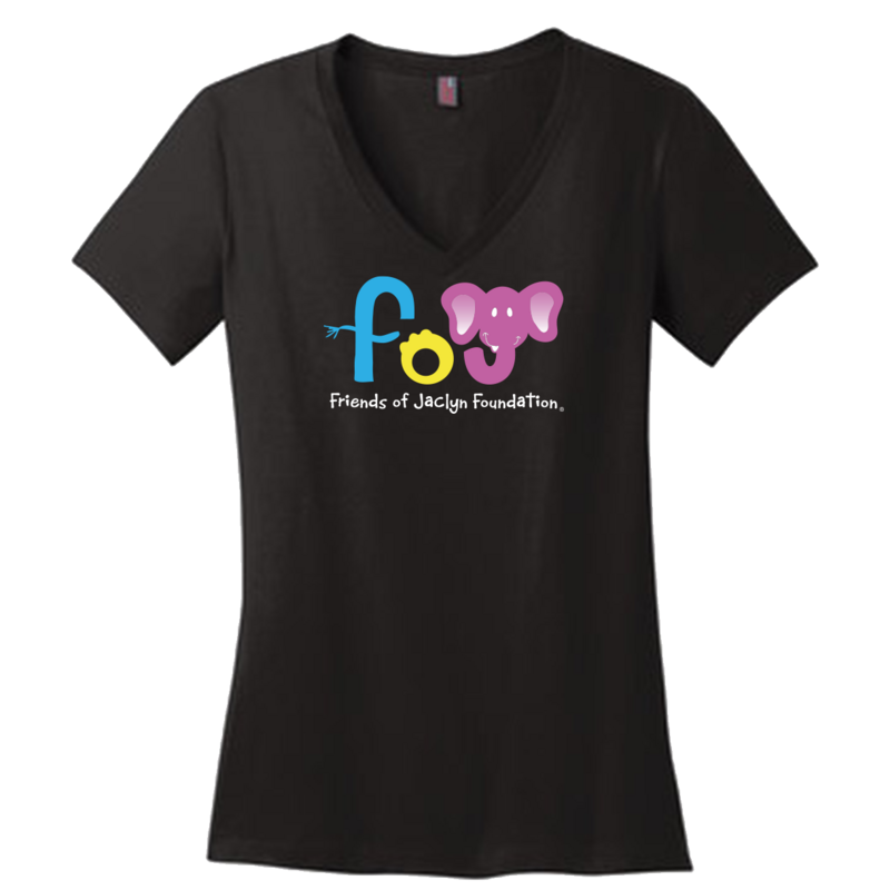 Friends of Jaclyn Ladies V-Neck T-Shirt
