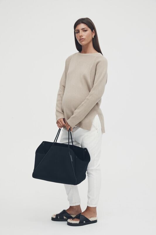 Batwing Knit Sweater