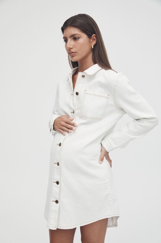 Rome Denim Shirtdress