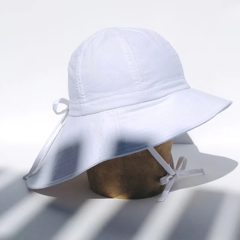 Floppy Hat - White, Pink, Blue, Mocha &amp; Eventide