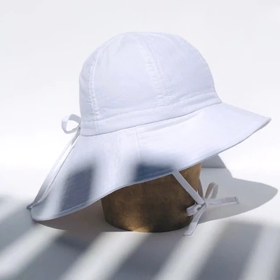 Floppy Hat - White, Pink, Blue, Mocha &amp; Eventide