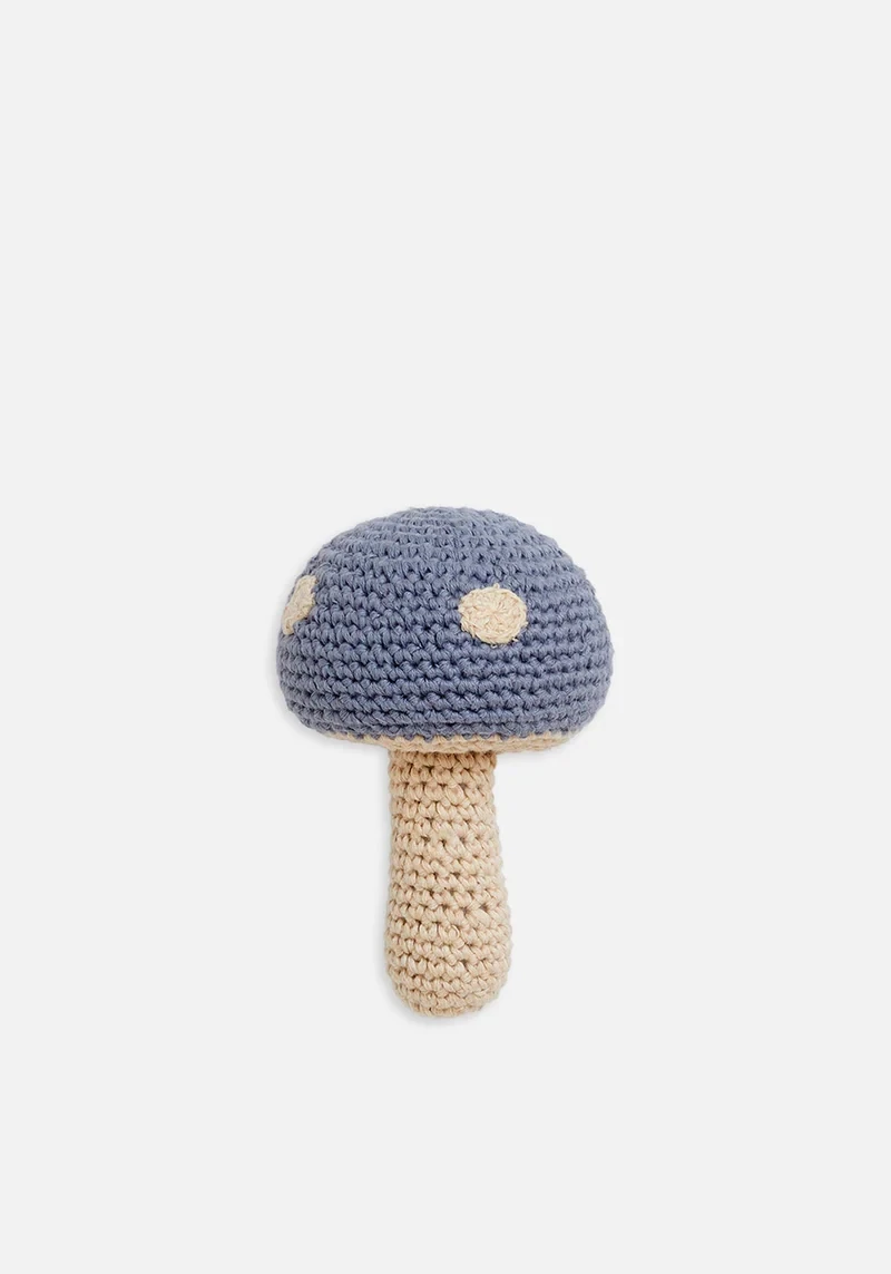 Hand Rattle Mushroom, Color: Cornflower, Size: O/S