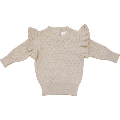 Knit Ruffle Sweater