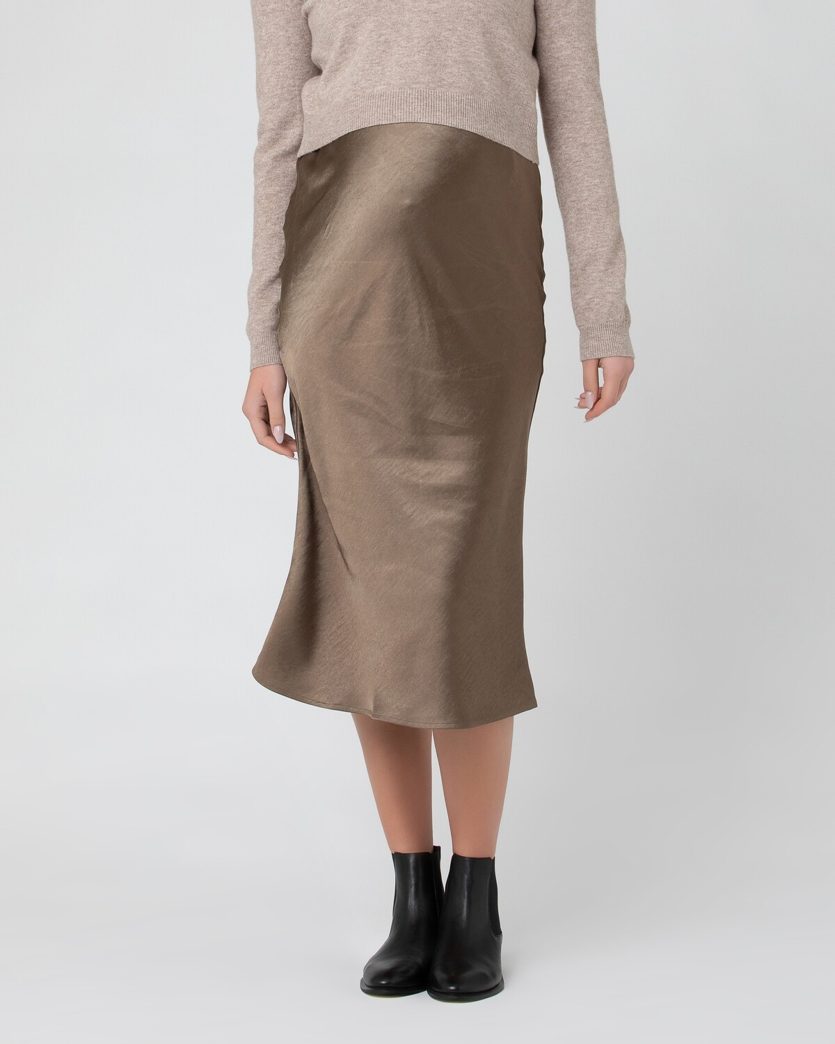Lexie Satin Skirt