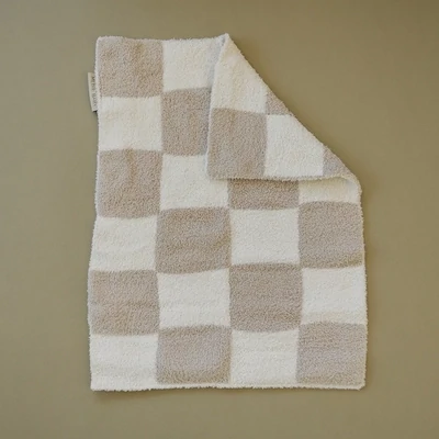 Checkered Plush Blanket - Lovey