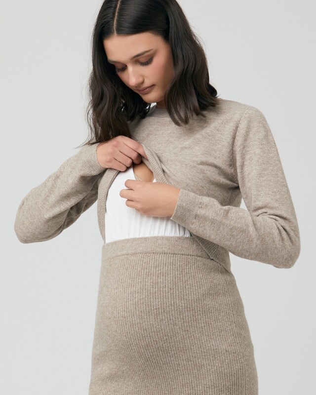 Sandy Detachable Nursing Knit