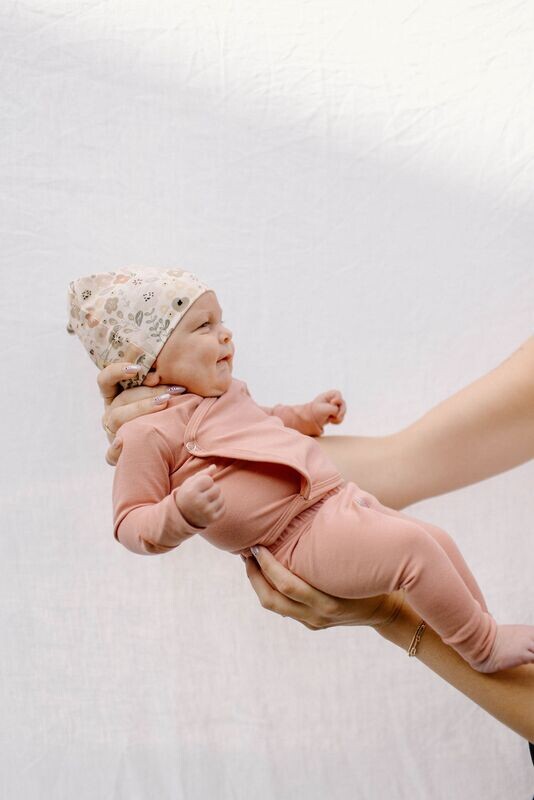 Infant Knot Hat - Fall Floral
