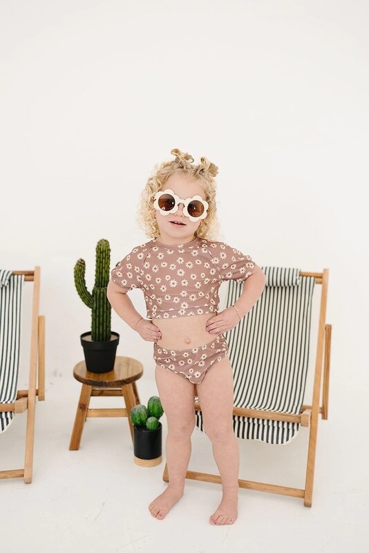 Short Sleeve Bikini Set