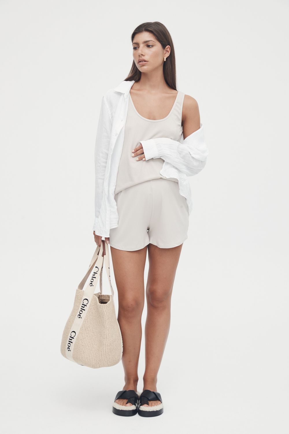 Soft Rib Short, Size: XS, Color: Stone