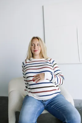 Nursing Knit w/ Zippers