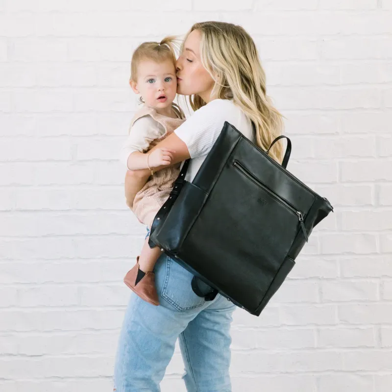 Minimal Backpack : Onyx &amp; Amber