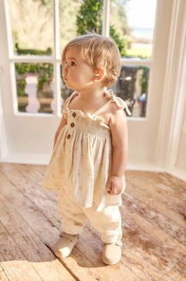 Organic Cotton Muslin Ellie Top