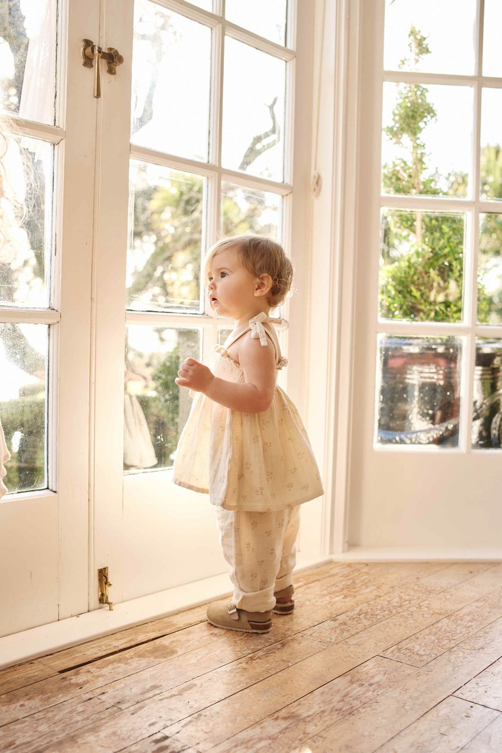 Organic Cotton Muslin Cordelia Pant
