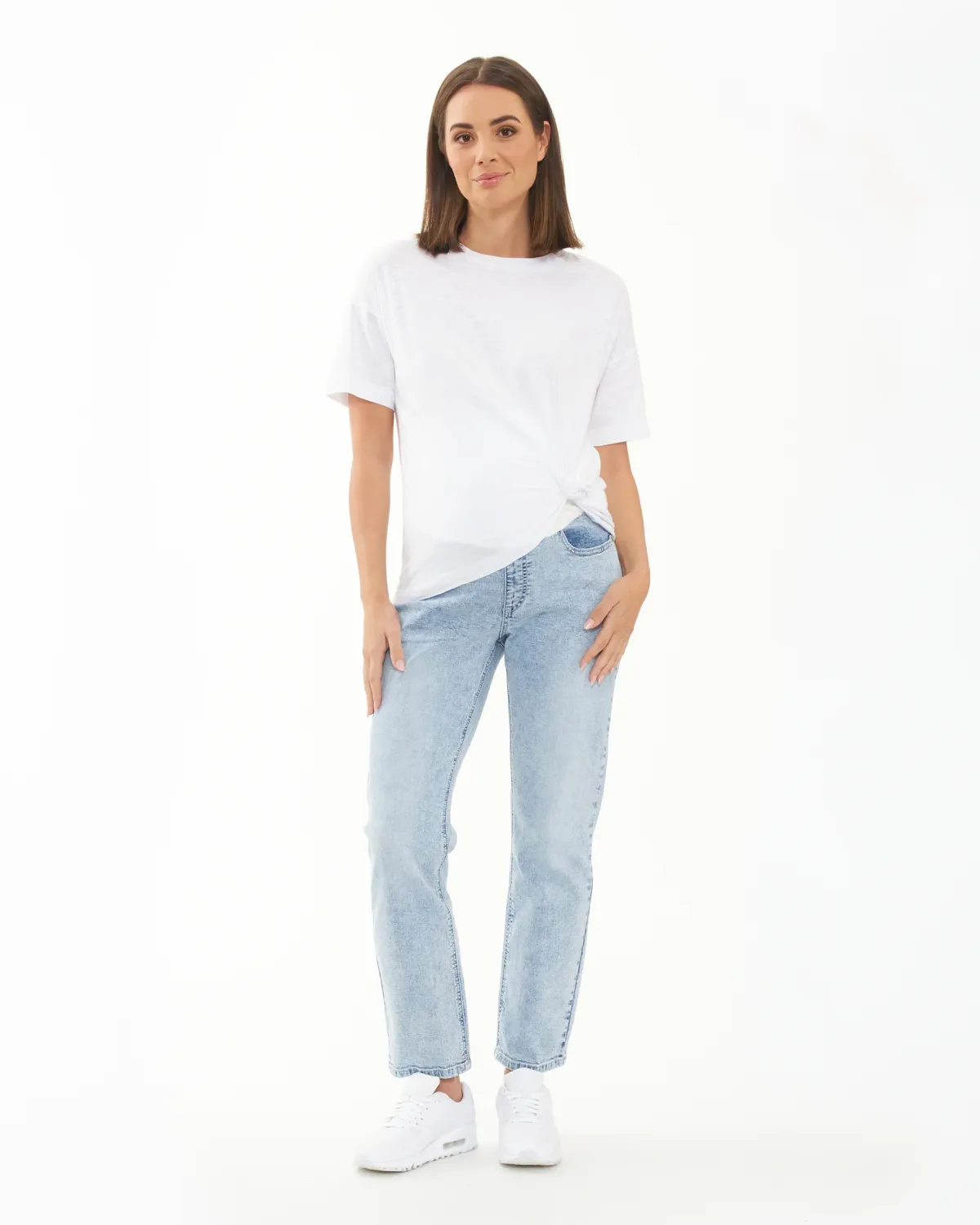 Nova Over Bump Crop Jean