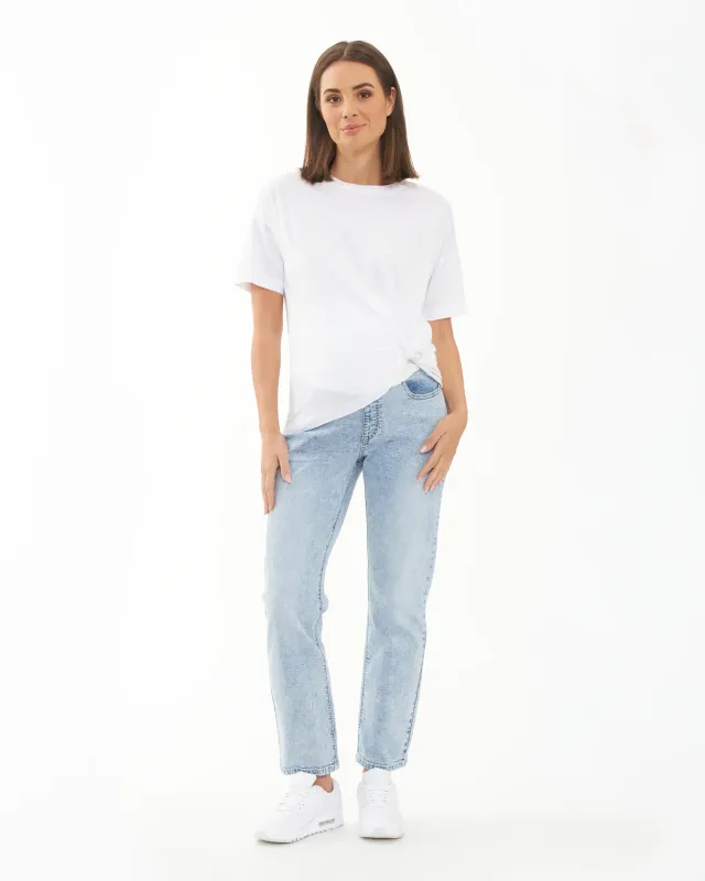Nova Over Bump Crop Jean