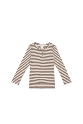 Cotton Modal Long Sleeve Top