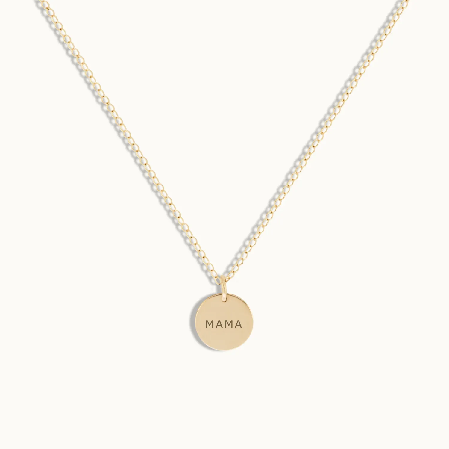 MAMA Necklace, Size: O/S, Color: Circle