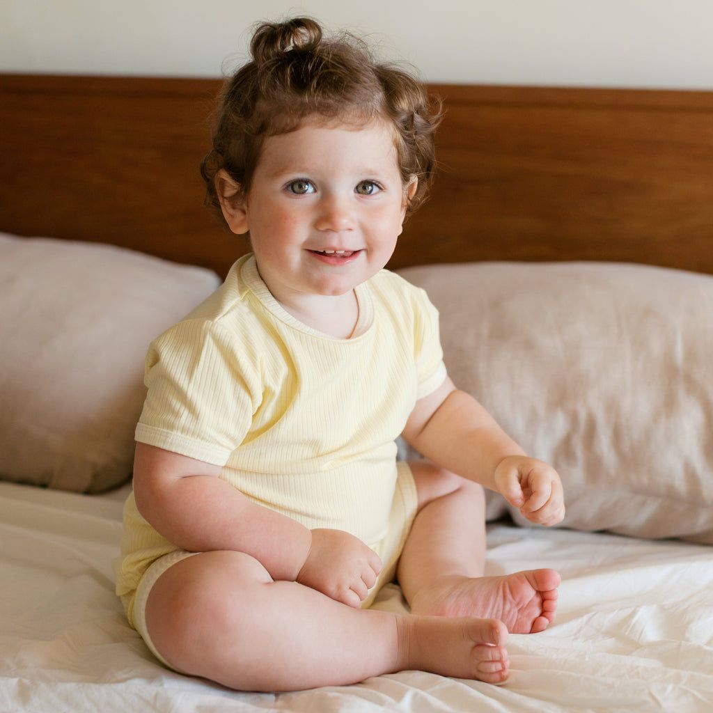 Ribbed Two-Piece Short &amp; Tee Set