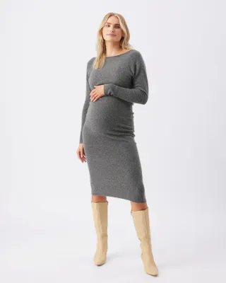 Tobie Off Shoulder Knit Dress