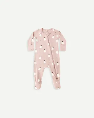 Bamboo Zip Footie
