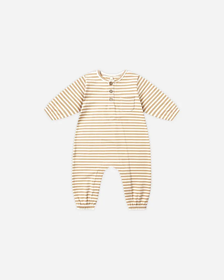 Long Sleeve Pocket Jumpsuit