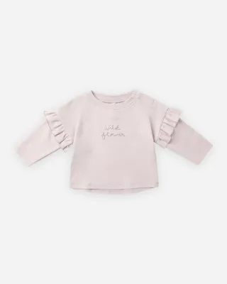 Ruffle Long Sleeve Tee