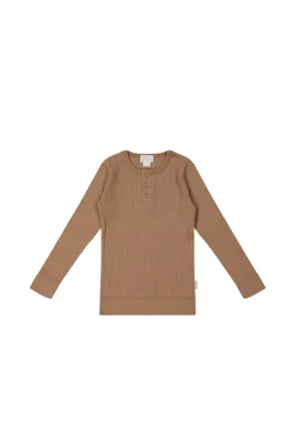 Modal Long Sleeve Henley