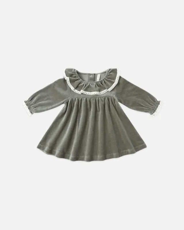 Velour Baby Dress