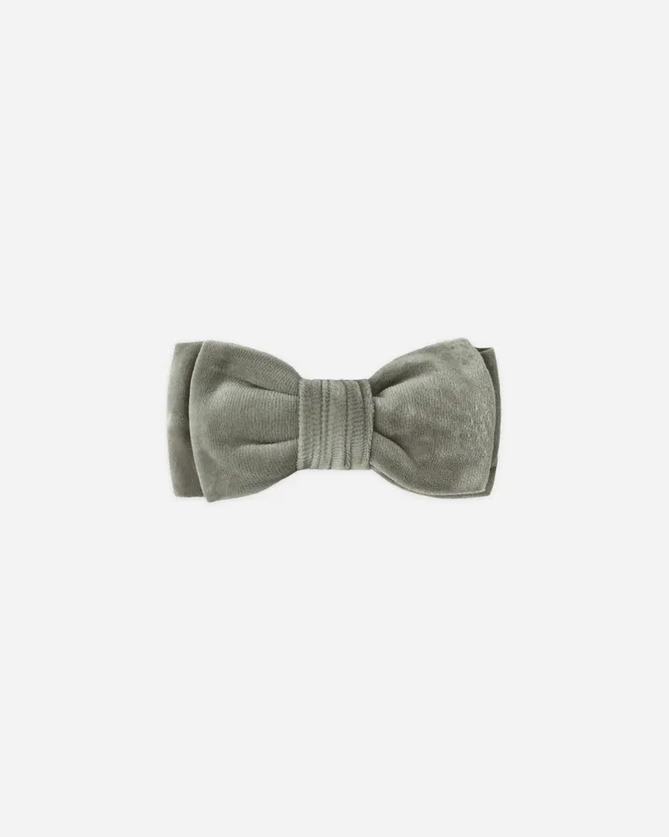 Velour Bow Headband
