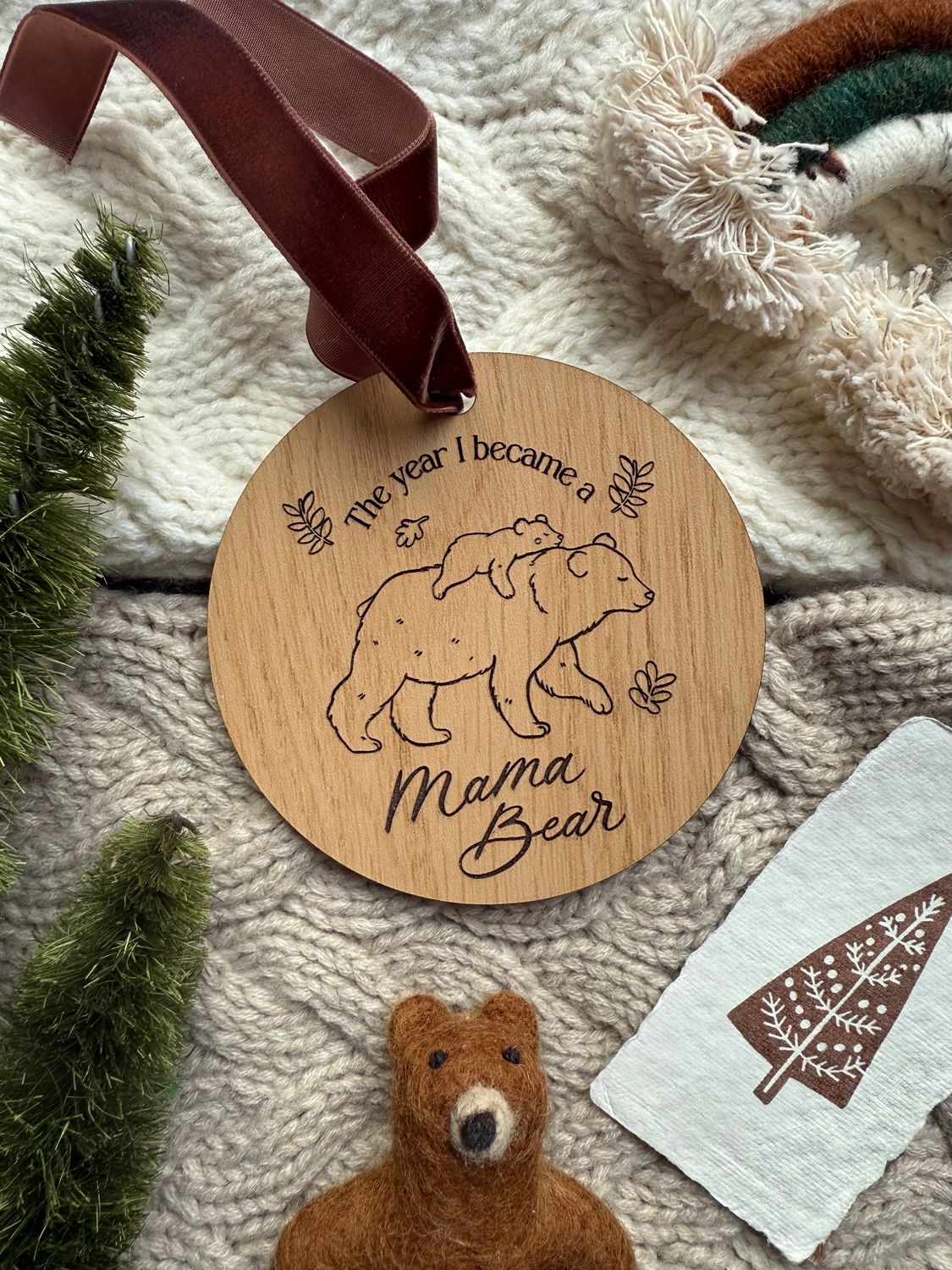 Mama Bear Ornament