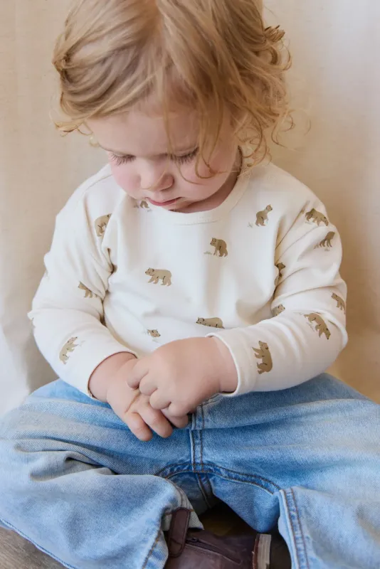 Pima Cotton Arnold Long Sleeve Top