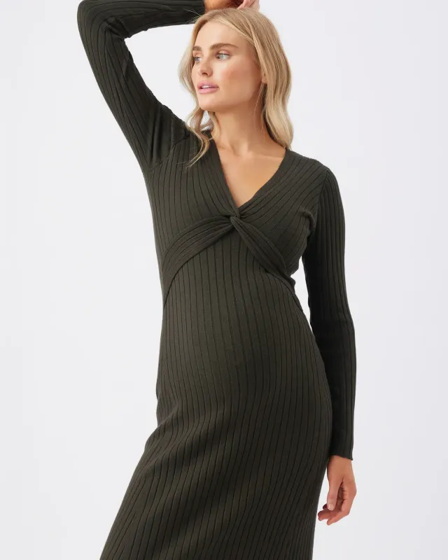 Remi Knit Nursing Dress