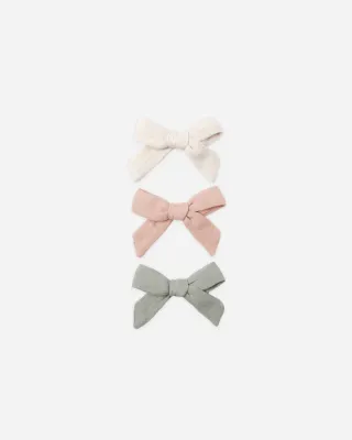 Bow Clip Set of 3