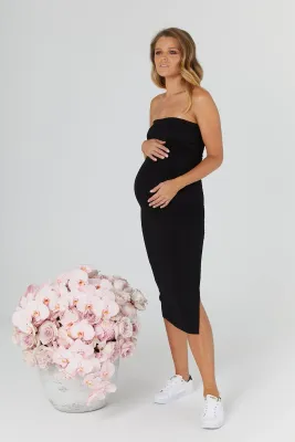 Margot Split Midi Dress