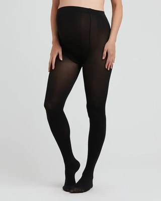 Opaque Maternity Tights